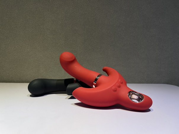 Ny 3 i 1 G-punkt nipper stimulator Vagina klitoris vibrator